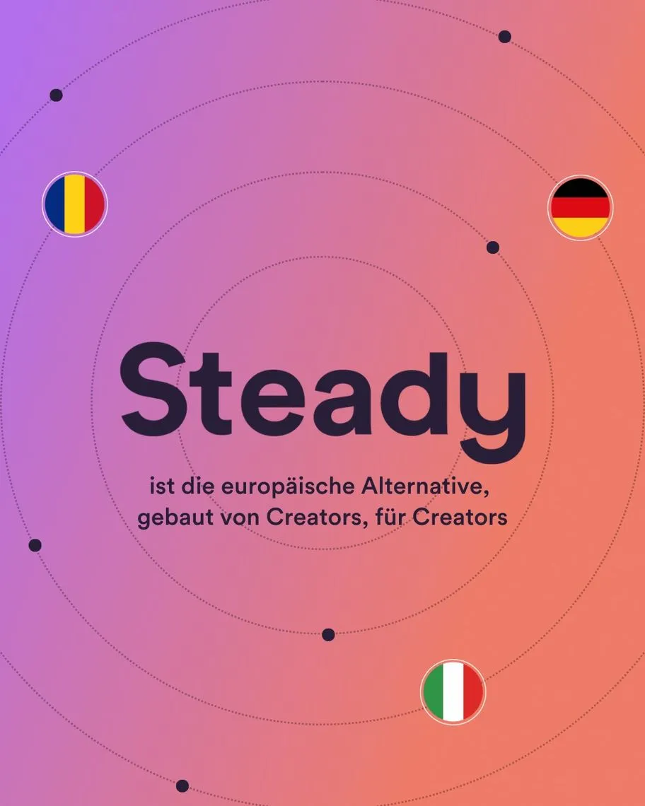 Steady Logo big with background