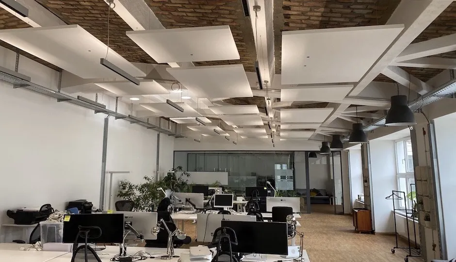 Unser Büro, wenn gerade niemand da ist.